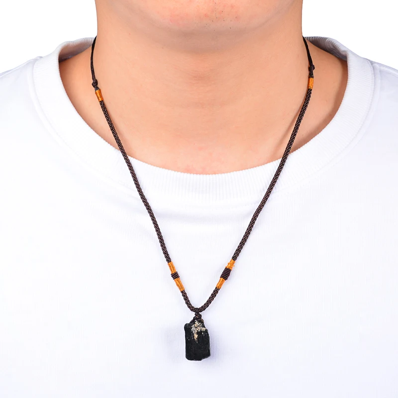 1 шт. необработанные природные кварцевый камень аксессуары 25 30 мм мини черный