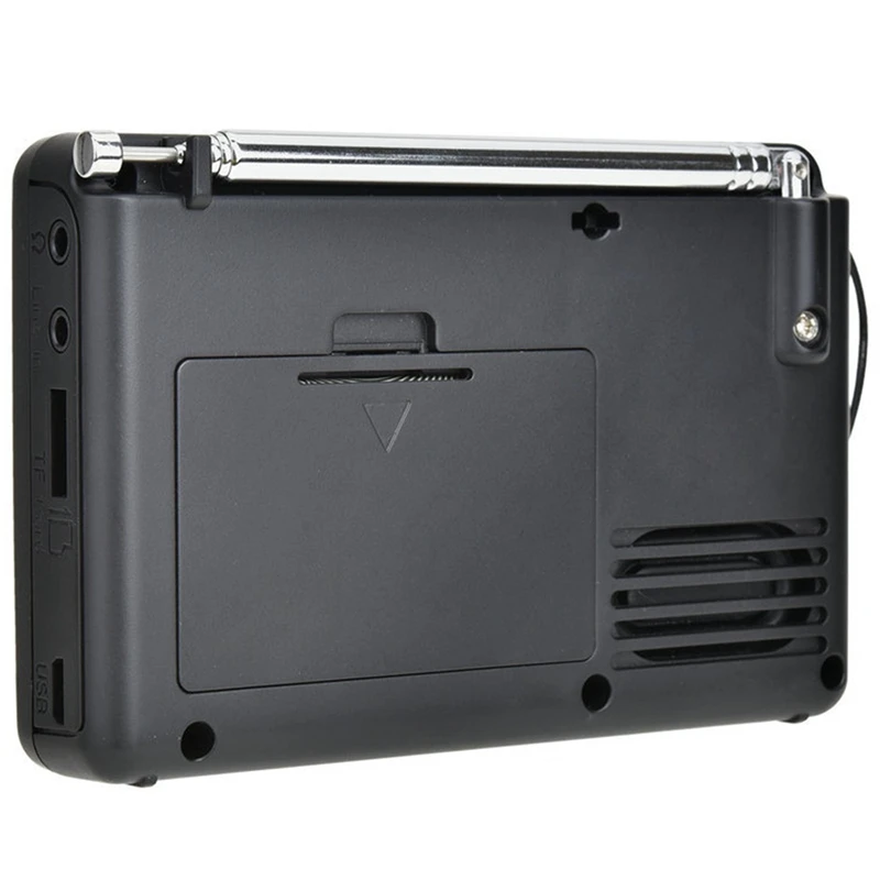 

HanRongDa K-603 Full Band Radio Bluetooth FM AM SW Portable Pocket Radios MP3 Digital REC Recorder Support Micro-SD Card