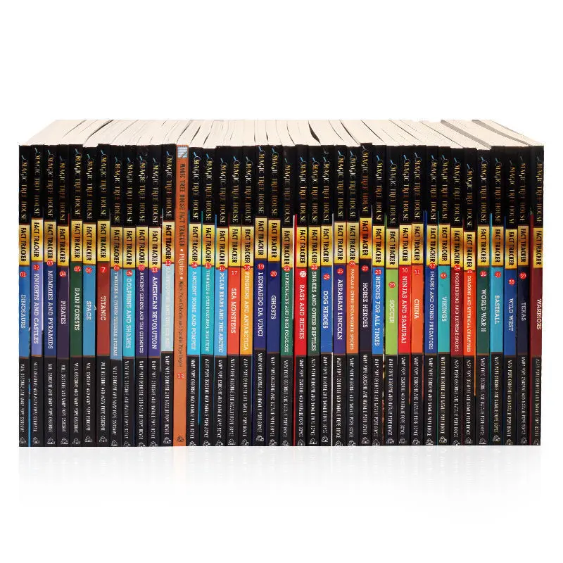 40 Books/Set Story book Magic Tree House Illustrated English Reading Increase Wisdom Children's Books Children Gifts Book | Канцтовары