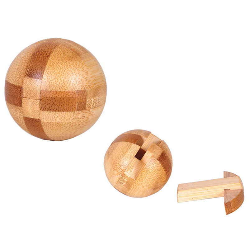 Wooden Kong Ming Lock Lu Ban Lock IQ Brain Teaser Educational Toy for Kids Children Montessori 3D Puzzles Game Unlock Toys Adult images - 6