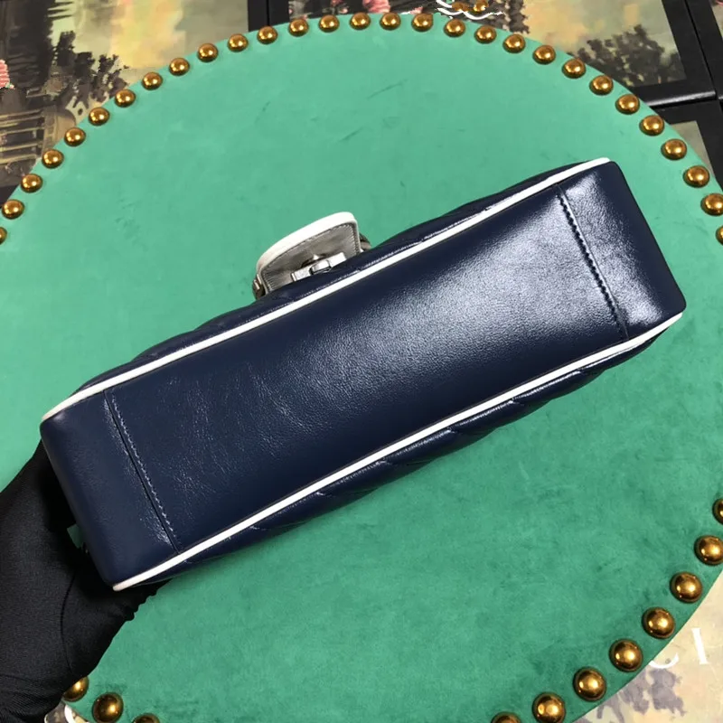 

443497 real leather top quality bolsa feminina Shopping Luxury Women Shoulder Bags Female Leather famous brand Chain Handbag 2