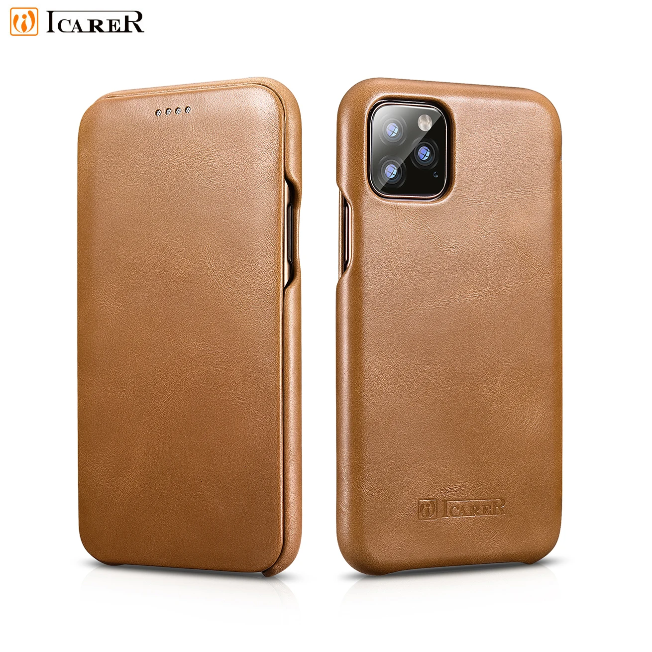 

Оригинальный Icarer Чехол-книжка из натуральной кожи для iPhone 11Pro Max, ручная работа, роскошный витажный чехол для Apple iPhone Xs X 7 8 Plus