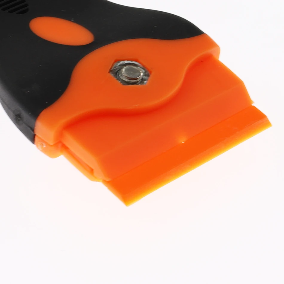 2 in 1 Plastic Handle Razor Glass Ceramic Hob Scraper Cleaning Tool With Blade For Oven Cooker Cleaning Window Smooth Surface