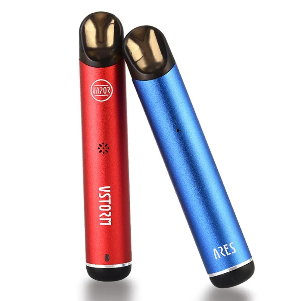 Volcanee Vapor Storm Ares комплект 12 Вт Pod system Kit 560 мАч встроенный аккумулятор Vape с 1.3ohm