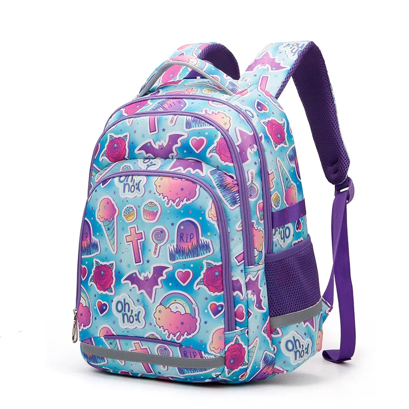 

New School Backpack for Children Cartoon Anime Backpack Kids School Bags for Teenage Girls Schoolbag Mochila Escolar Grade 3-6