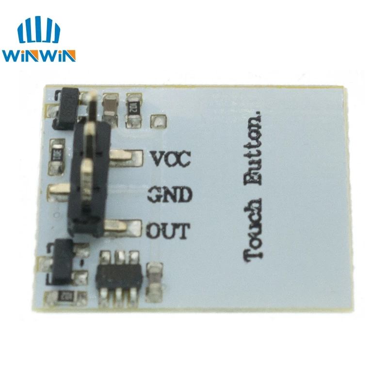 Емкостный сенсорный переключатель чувствительный модуль зеленый синий красный