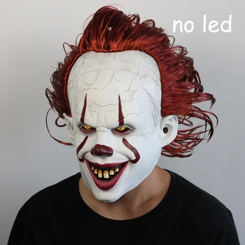 pennywise Костюмы Клоуна для косплея для женщин террор клоун Стивен Кинг это фильм Хэллоуин костюмы для мужчин взрослых Необычные