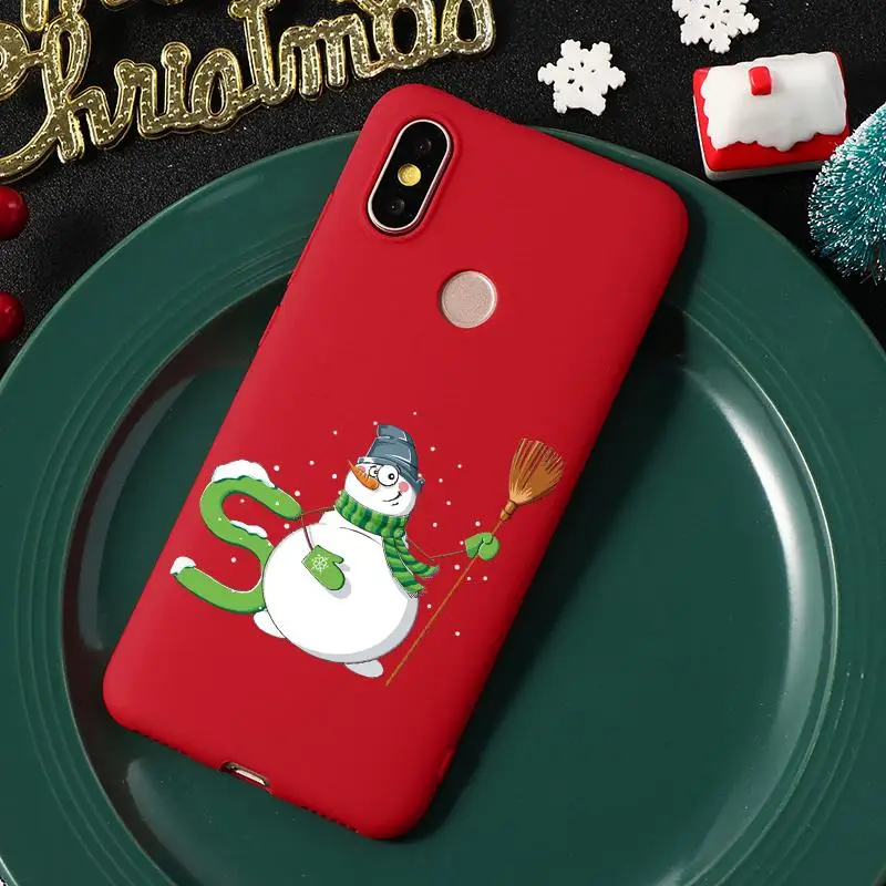 sdxrs Счастливого Рождества с изображением оленя для ТПУ Xiaomi mi 9T Pro 9 SE F1 A1 A2 5X6X8 Lite Red mi Note 7 Pro 7 Y3 K20 Pro 7A 5A 6A 6 5 5A мягкий чехол - Цвет: sdxrs