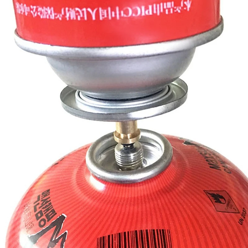 Адаптер для заправки газовой плиты кемпинга наружного туризма канистра цилиндр