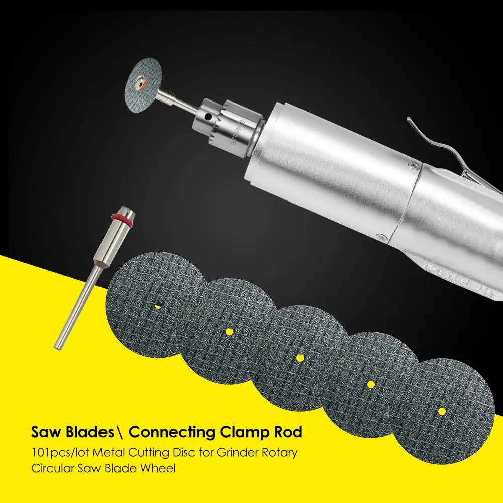 

101 шт./лот металлический режущий диск для шлифовальной машины, вращающееся колесо для циркулярной пилы