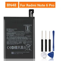 replacement battery for xiaomi redmi note 6 pro note6 pro bn48 rechargeable phone battery 4000mah