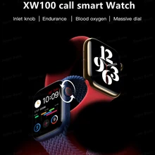 ZMAKSLLE New MAX Smart Watch XW100 1.75 Infinite Screen Sport Smart Watch Series 6 Men Women DIY Faces Phone Call Watch