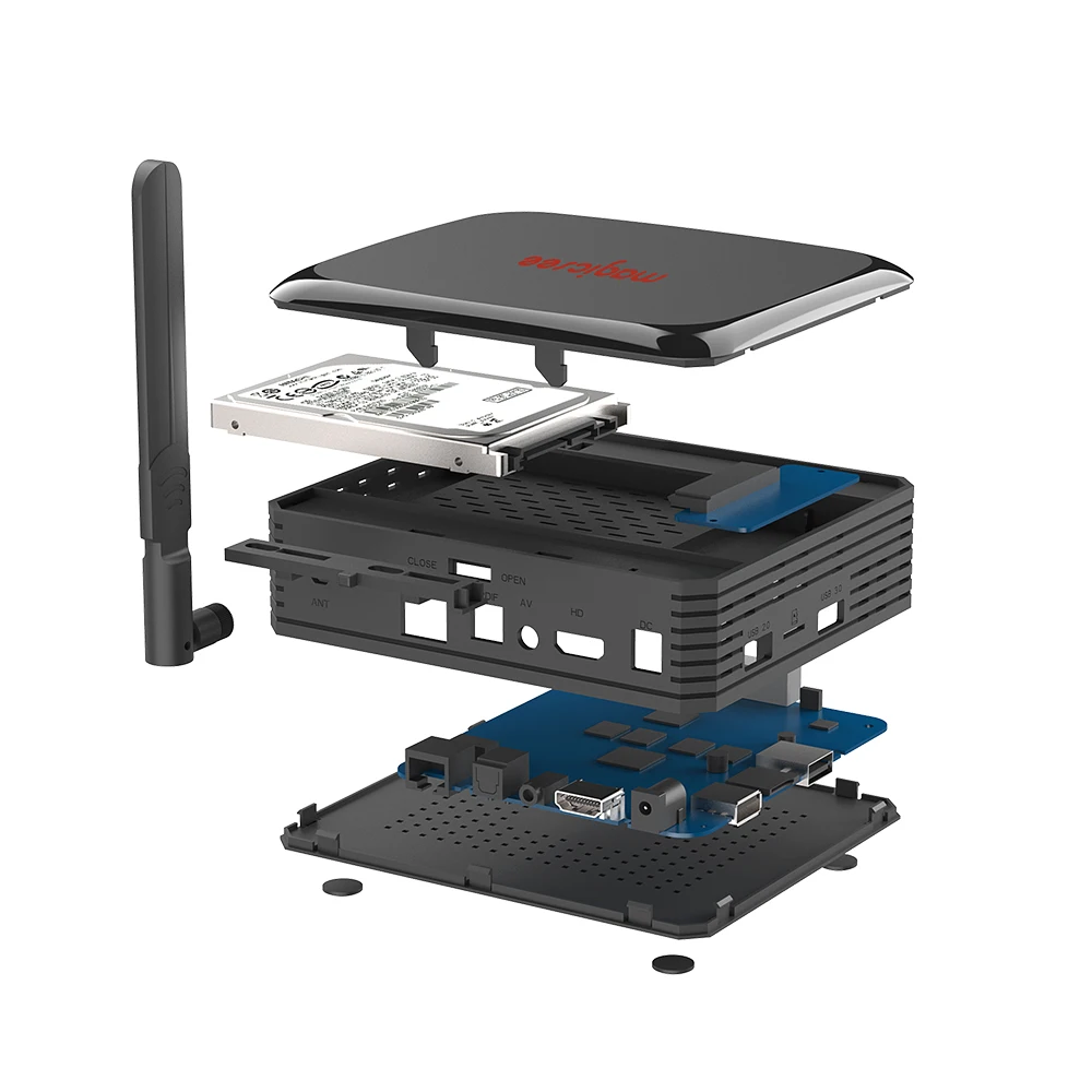 ТВ приставка Magicsee N5 Plus с процессором Amlogic S905X3 Android 9 0 4 Гб ОЗУ 64 ПЗУ 2 4/5G Wi Fi Ethernet BT 8K