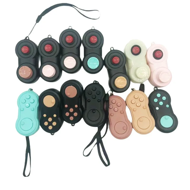 

2pcs Stress Relief Toy Anxiety Toy Control Mat for Adults and Children to Relieve the Stress of Autism (Random Color)