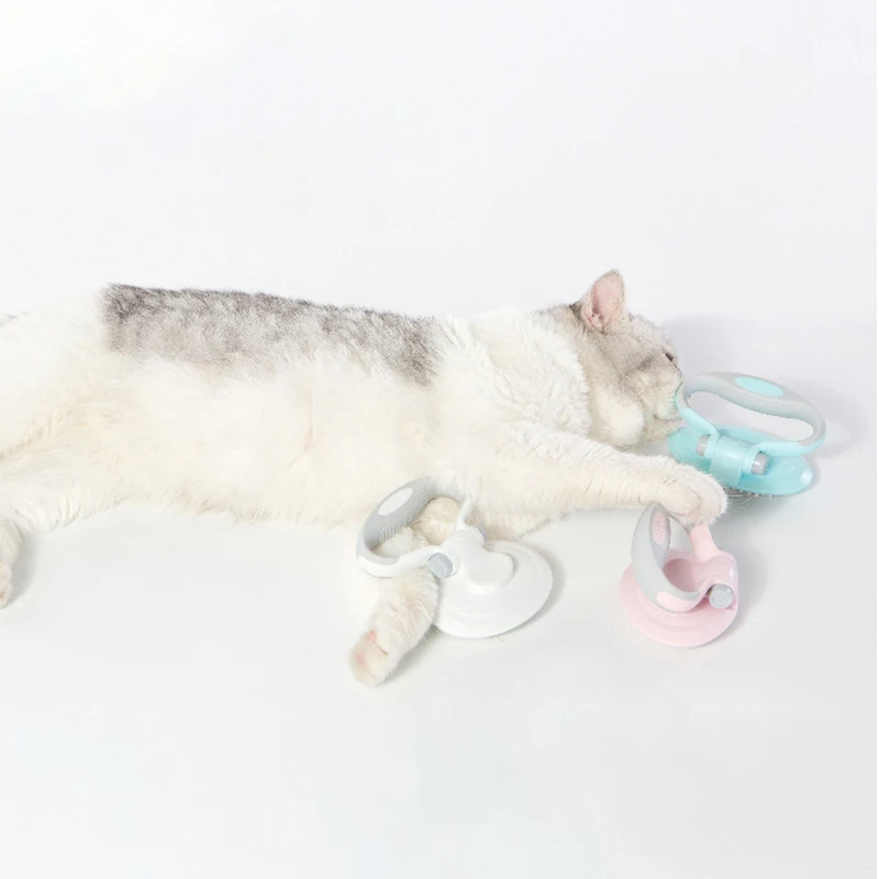 Pet гребень для кошек собак для удаления волос и массажа игла из нержавеющей стали для кошек уход за щеткой Инструменты красивая щетка для стрижки волос продукт для домашних животных