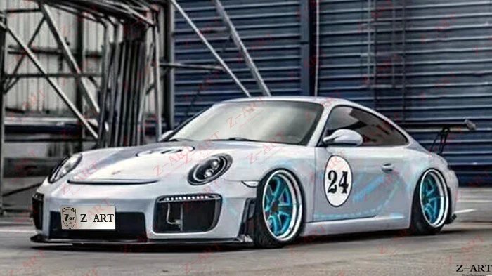 2005 2011 Z ART для 911 GT 2 РС Корпус Комплект тюнинг пакет 997 модифицированной кузова