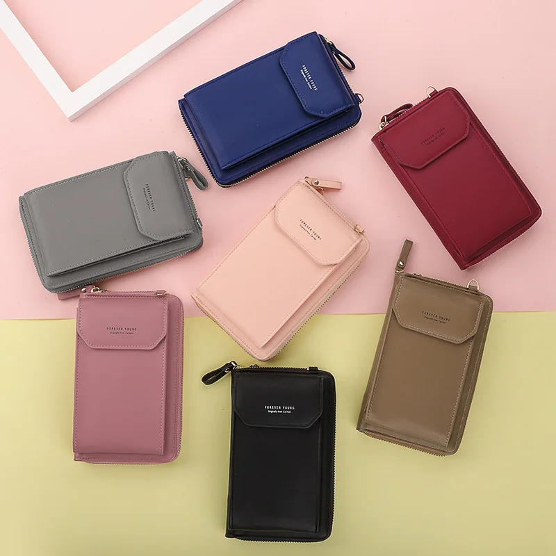 2019 женский кошелек бренд ячейка телефон бумажник большой держатель карт сумочка