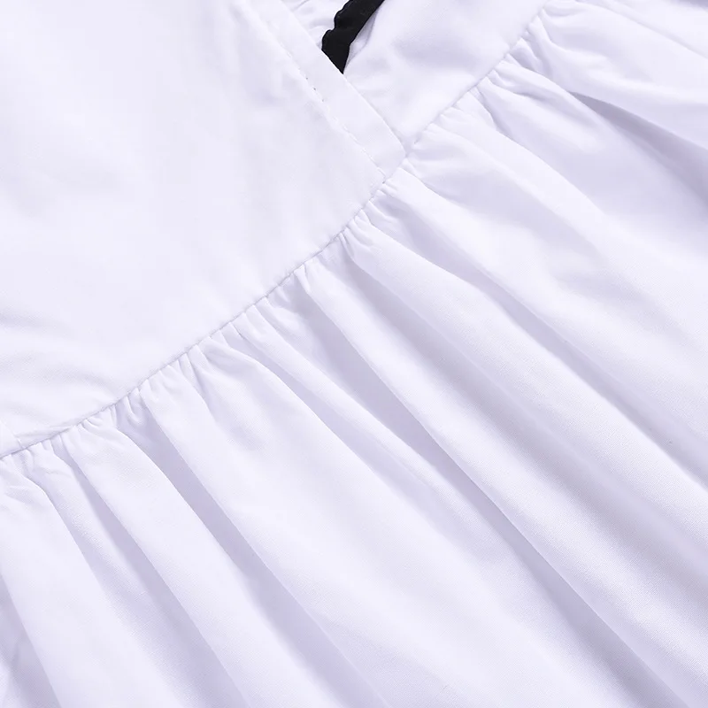 Платье для девочек в стиле колледжа 2020 летние детские платья принцессы без