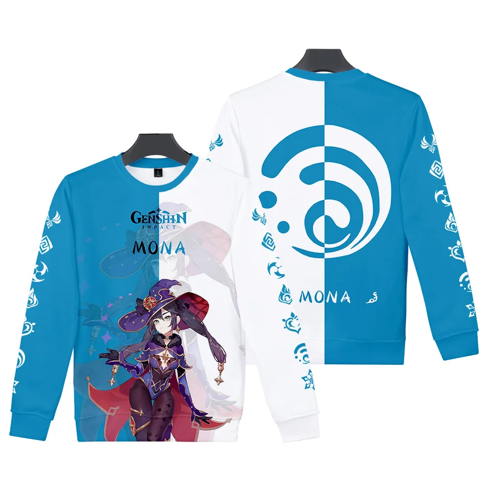 

Толстовка genshin impact с 3D принтом в стиле хип-хоп, толстовка с круглым вырезом, свитшоты с длинными рукавами в стиле хип-хоп, уличная одежда, 2021