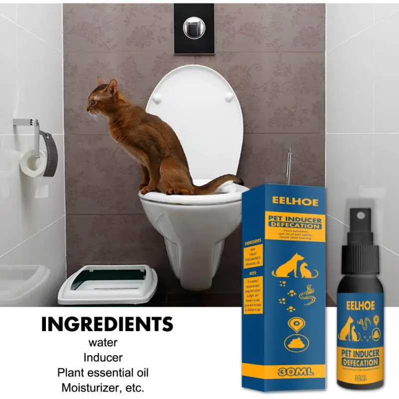 30ml Defecation Inducing Spray Pet Dog Inducer Toilet Training Puppy Positioning Potty Healthy |