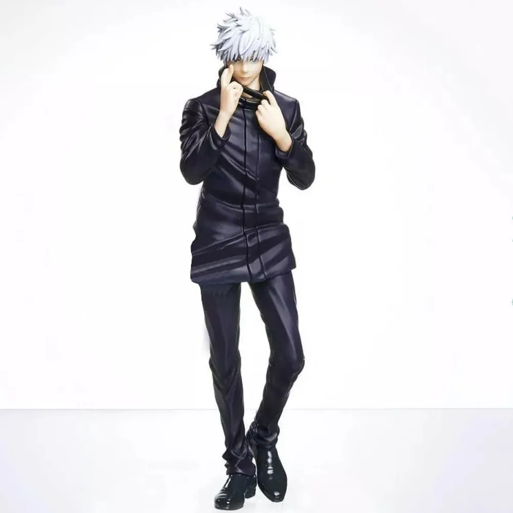 

Jujutsu Kaisen Gojo Satorun Anime Figures PVC Toys Model Action Figma Gojo Satoru 22cm Brinquedos Xmas Gift Juguetes