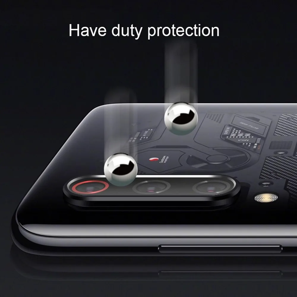 9H закаленное стекло Полный экран протектор для Redmi Note 7 пленка 3 в 1 Metel защитное кольцо объектив камеры пленка для Redmi Note 7 Pro