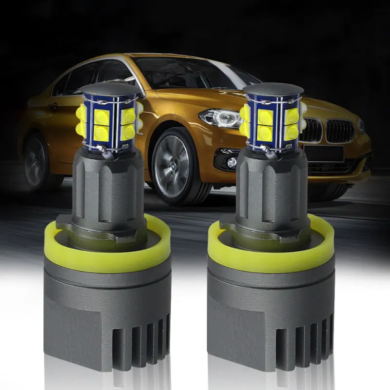 

2pcs 120W H8 LED Angel Eyes Fog Light Halo Ring Headlight 6000K for BMW E60 E61 E63 X5 E70 X6 E71 E90 E91 E92 E93 M3 E89 E82 E87