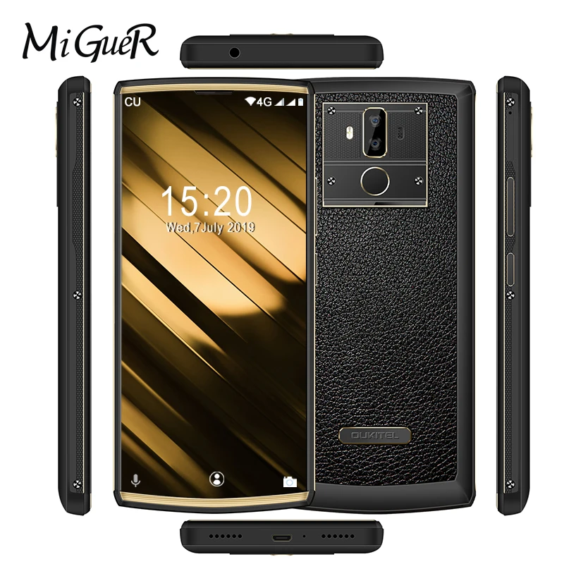 Смартфон OUKITEL K7 Pro, Android 9,0 MT6763, четыре ядра, 4 Гб ОЗУ, 64 Гб ПЗУ, 6,0 дюймов, FHD+ 18:9, 10000 мАч, отпечаток пальца, 9 В/2 А, мобильный телефон