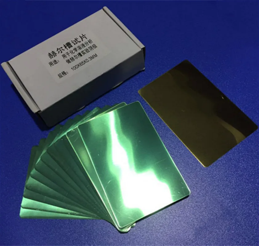 Гальваническая латунная Катодная пластина с канавкой холла специально для