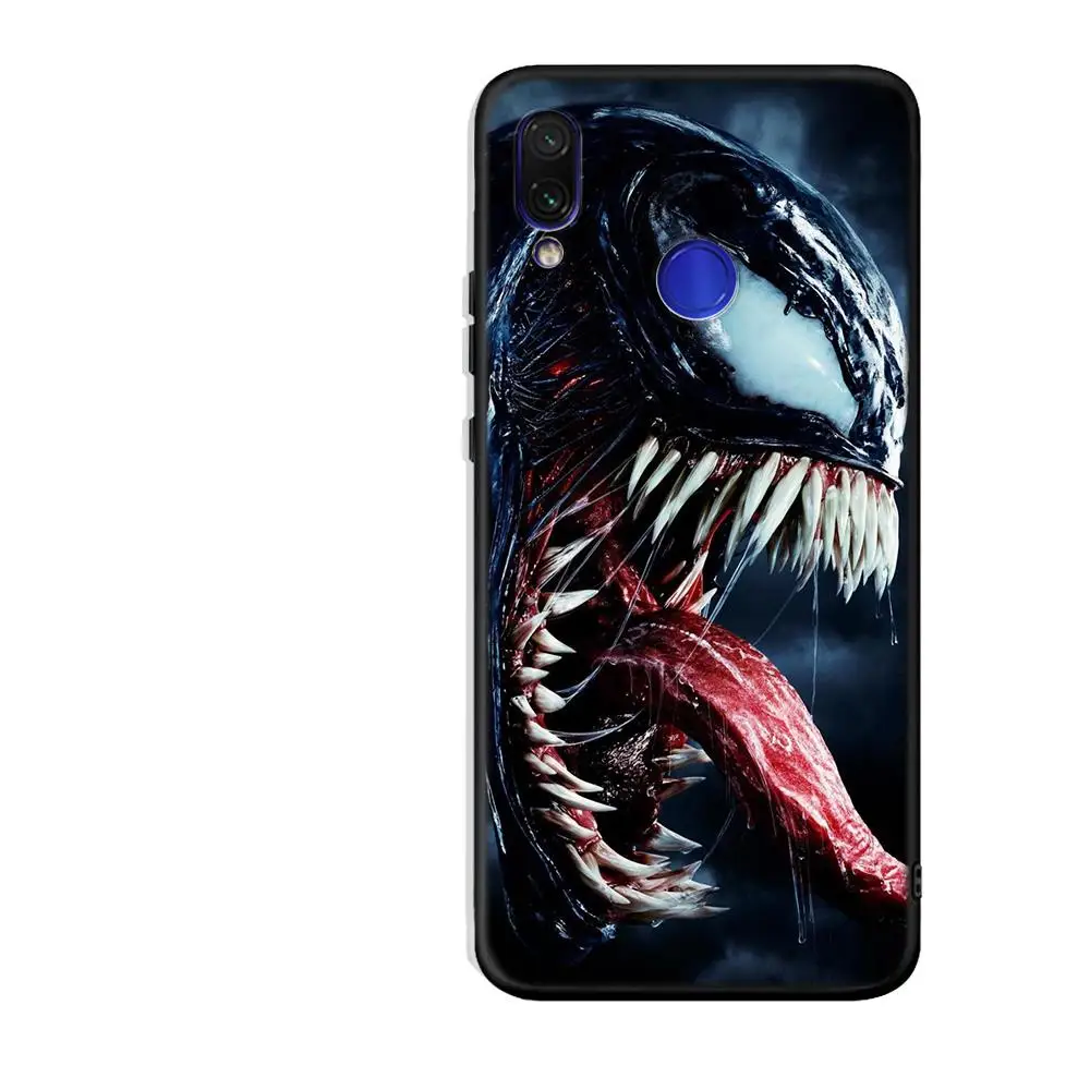 Venom чехол для Xiaomi Redmi 4x 4A Pro 5 6 7 Pro Plus Note 3 4 5 6 7 X премьер-профессионал K20 Pro Мягкая Силиконовая обложка чехол Fundas