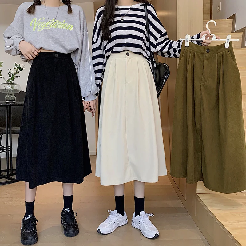 

Вельветовая винтажная юбка-футляр