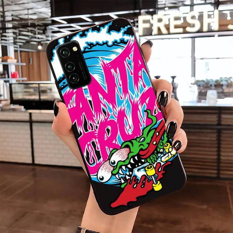 Модный брендовый чехол для телефона с рисунком Санта Круз скейтборда Samsung S20 plus