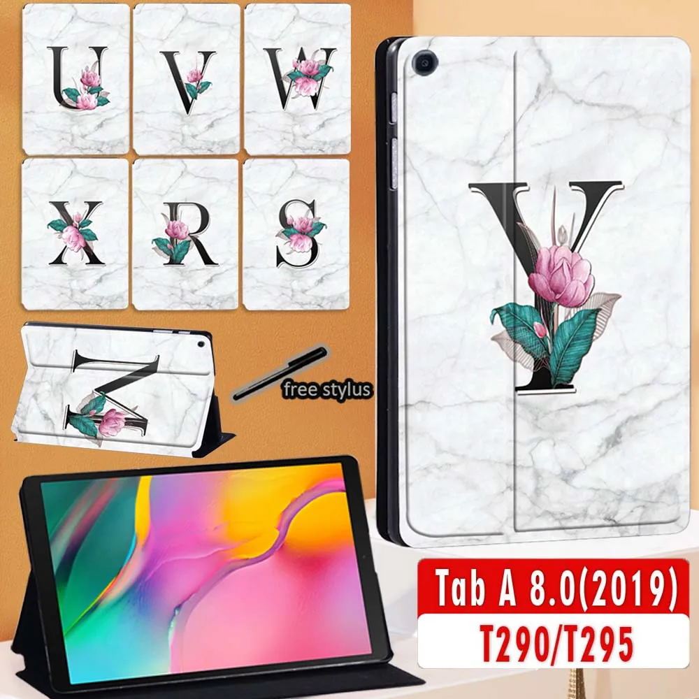 

Tablet case for Samsung Galaxy Tab A 8.0 Inch SM-T290 SM-T295 Leather stand Sleeve protective Cover for T290 T295