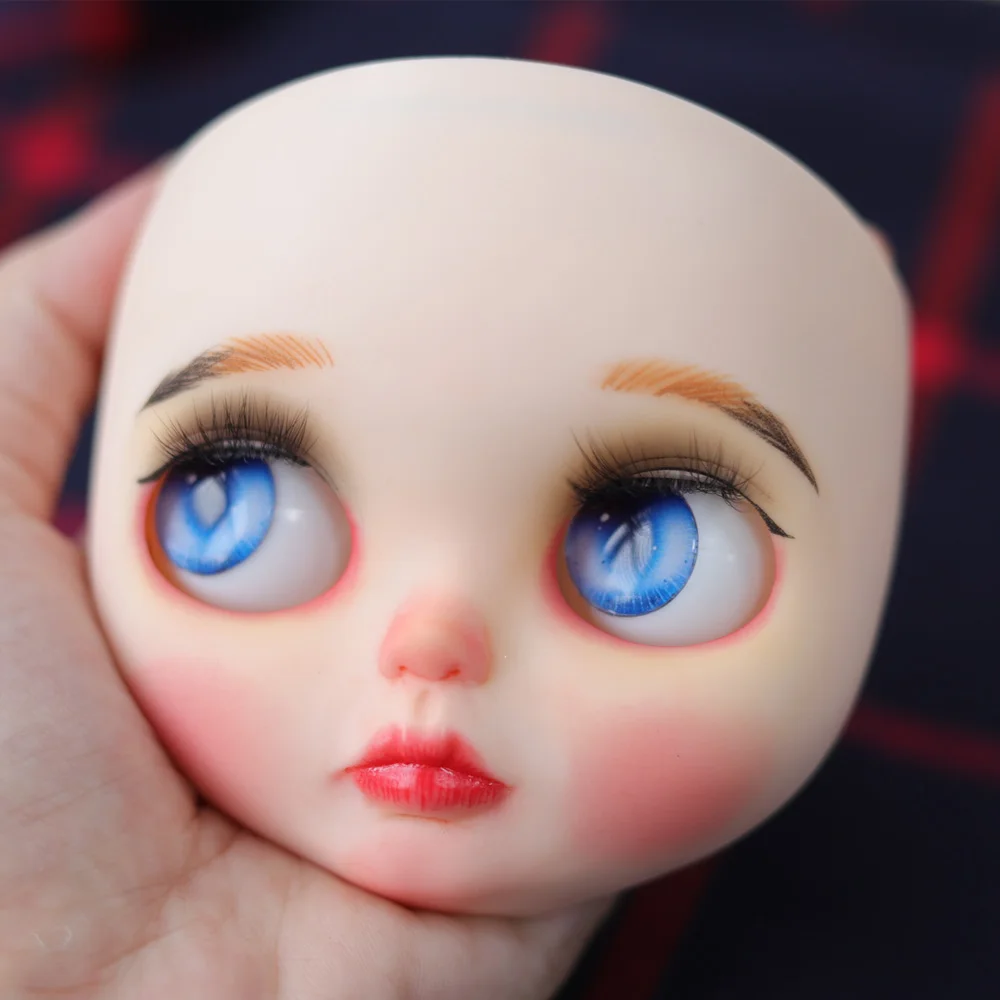 

1/6 BJD 30CM Doll toys 19 joint Top Quality customization doll Nude blyth doll ,face plate with makeup white skin face 11.23.1