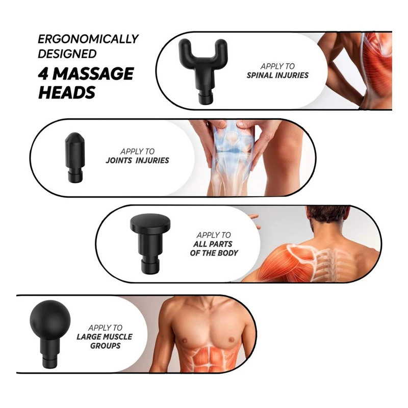 Массажер PHOENIX A2 Аккумуляторный с вибрацией для глубоких тканей |