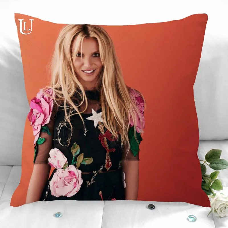 Новое поступление Чехол-Подушка Britney Spears чехол на молнии чехол-подушка заказ
