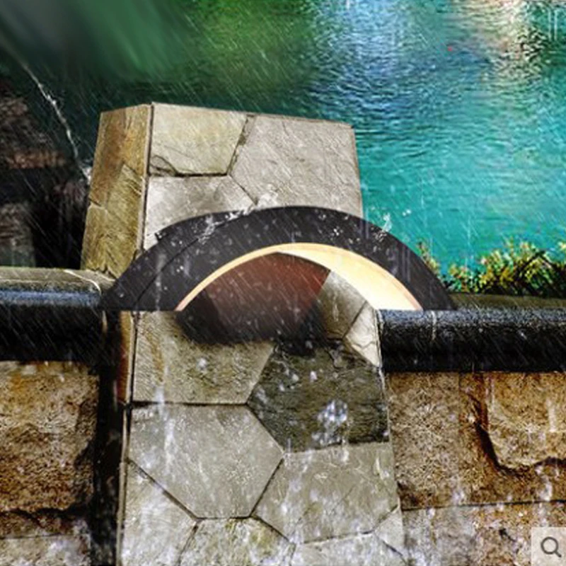 Уличный настенный светильник 18 Вт светодиодный с датчиком движения