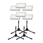 4 шт. боковая щетка + 6 шт. HEPA набор фильтров для CHUWI ilife v5s v5 x5 для ilife V3s v3s pro v3l v5s pro v50 робот пылесос