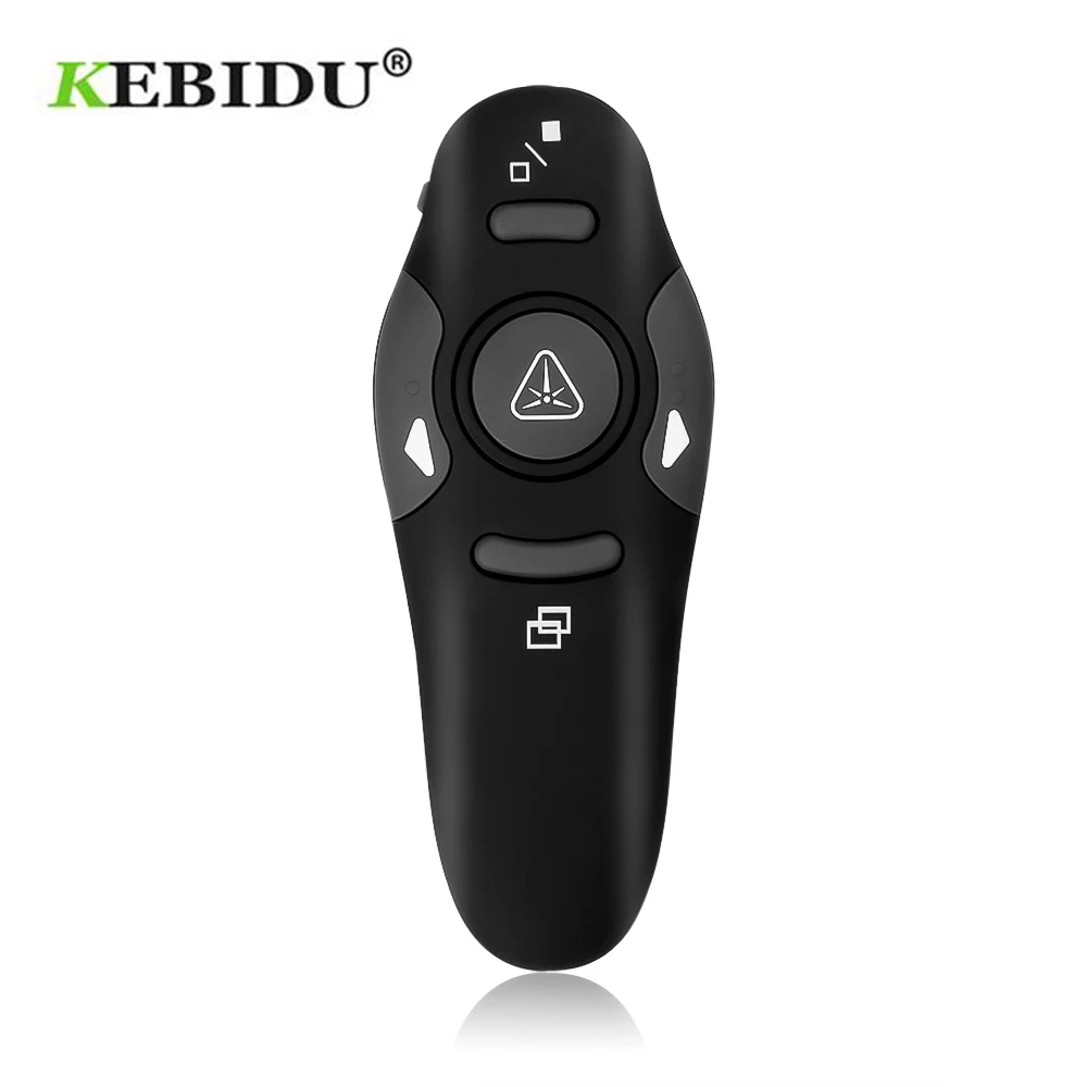 Kebidu 2 4 GHz USB RF пульт дистанционного управления беспроводной красная лазерная