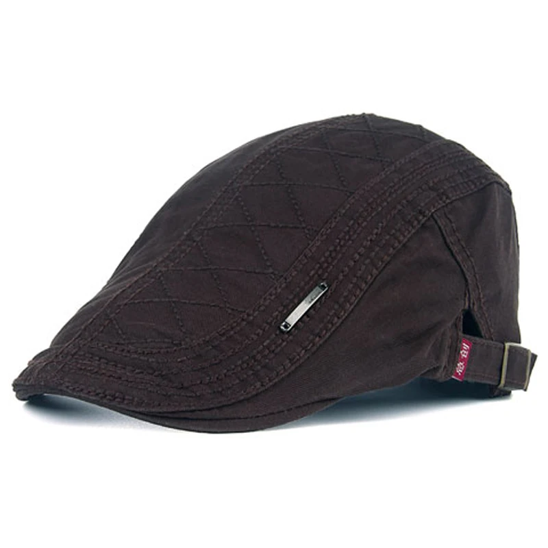 Spring summer men women cotton Beret cap Newsboy Cap peaked cap Women's hats fedoras bonnet Human hat