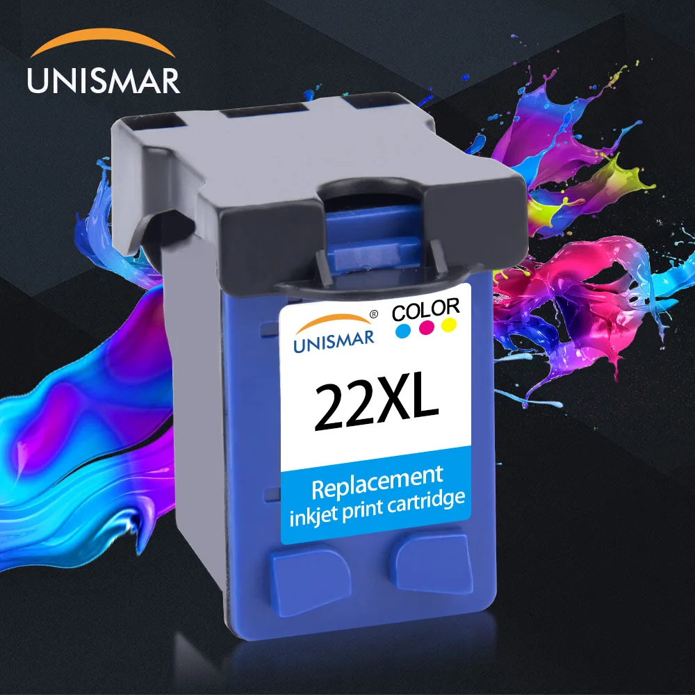 Картридж чернильный Unismar совместимый с HP 22 22XL Deskjet F2180 F2280 F4180 F380 380 D1360 FAX 1250