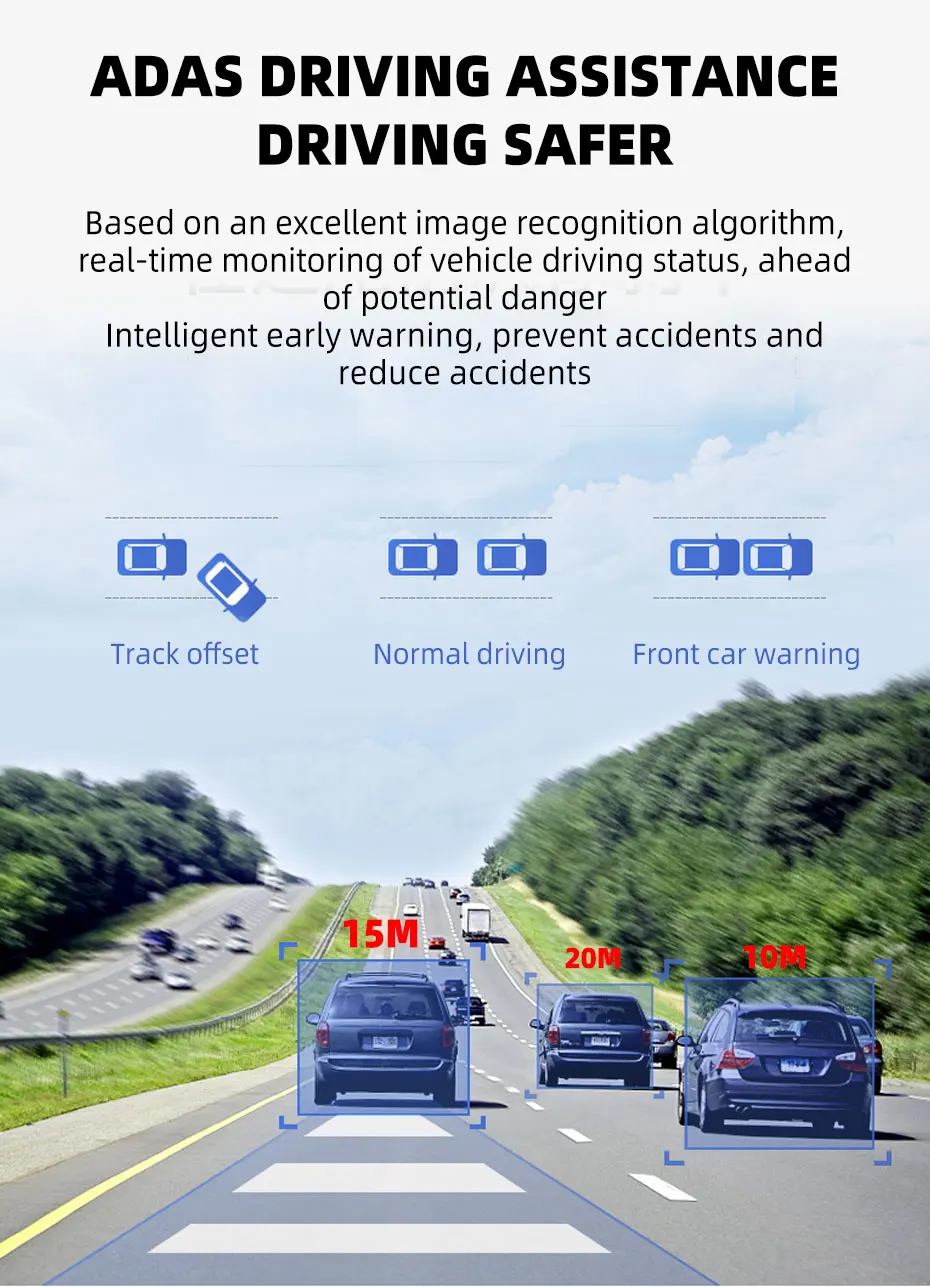 Anstar 11.66&quot 4G Rearview Mirror 2+32GB Android 8.1 Car DVR Video Recorder ADAS GPS Auto Registrar Dash Cam | Автомобили и