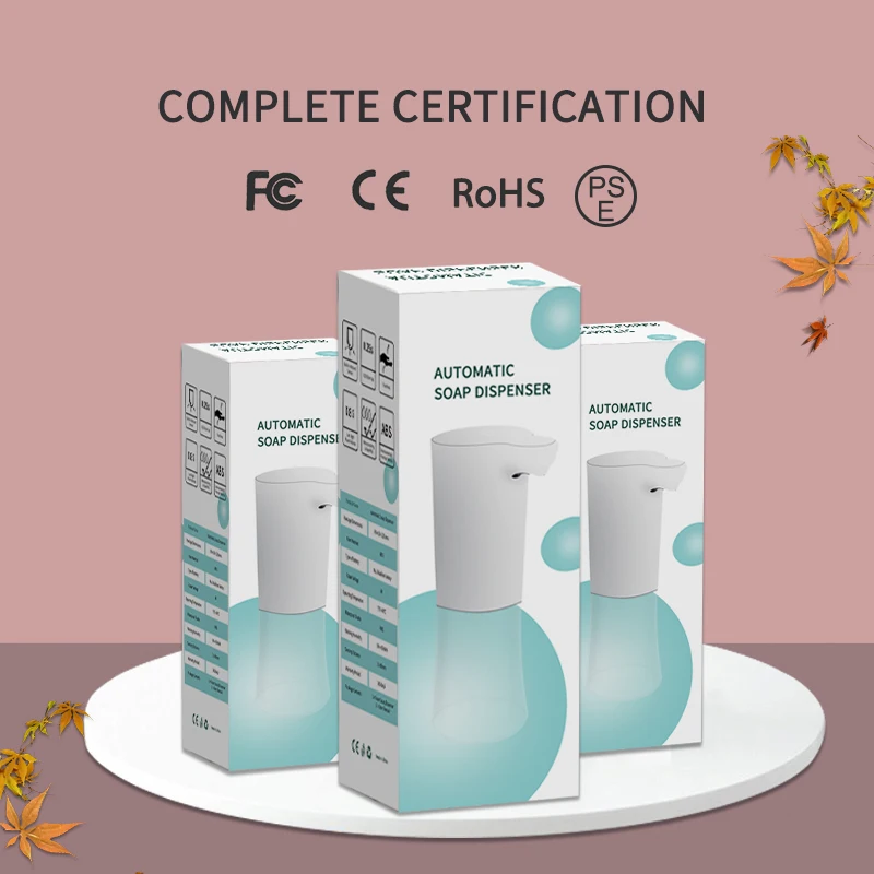 

New 300ml Automatic Soap Dispenser Vertical Touchless Induction Foam Automatic Electric Soap Dispenser Hygienic Smart Home Use