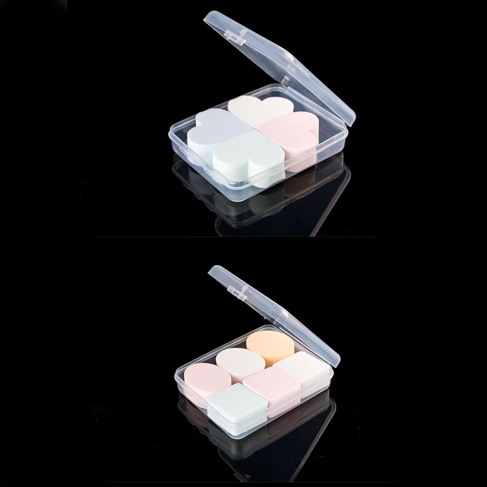 Пластиковая Маленькая прозрачная коробка для хранения ювелирных изделий