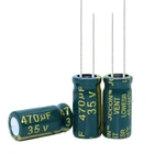 Высокочастотный электролитический конденсатор 35v470uf с низким сопротивлением, долгий срок службы, 470 мкФ 35v 8x16 10x13 10x17