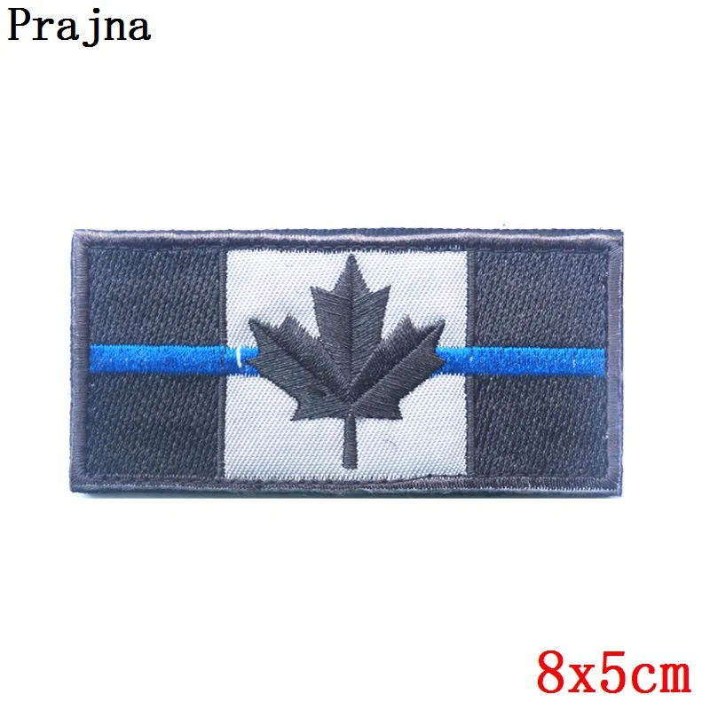Вышитая ткань Канада липучка флаг Квебек патч армейская тактическая форма