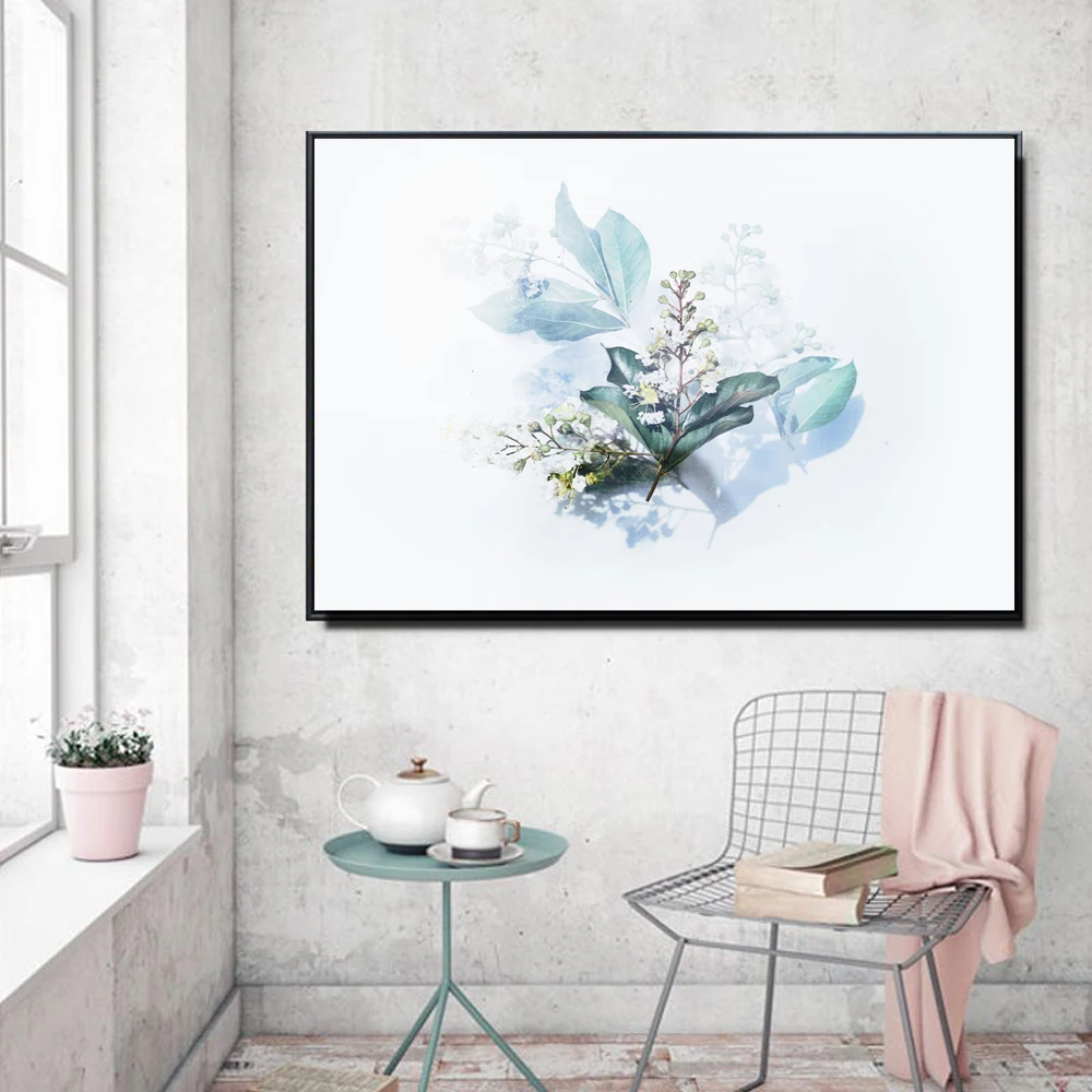 Картина на холсте розовая роза скандинавский модный настенный плакат и печать