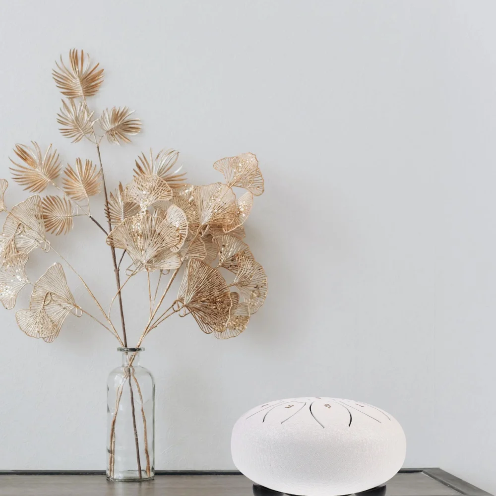 

1 Set 6 Inch Steel Tongue Drum Chic Musical Instrument Useful Hand Drum Kit