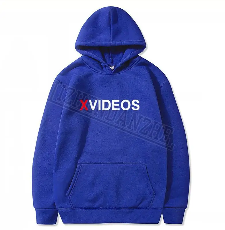 Эротические инновационные мужские толстовки бренда xвидео с логотипом модные