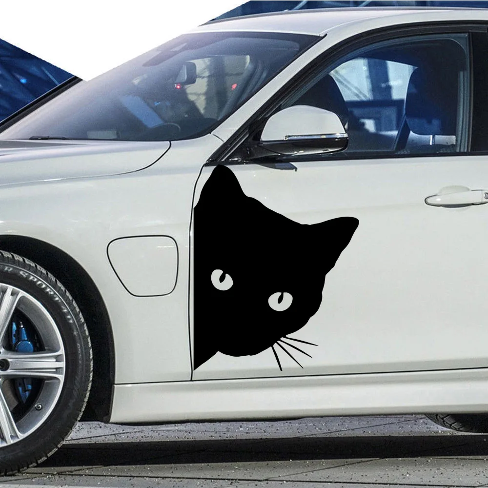 

Car Body Cute Cat Car Sticker Vinyl Decal Sticker Car Motorcycle Car Styling